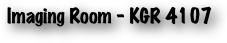 Imaging Room - KGR 4107